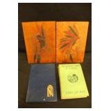 Wood Burned Portraits & Hardback Books