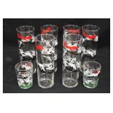 Hazel Atlas Tally-Ho Glasses