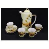 Noritake Japan Taisho 1910 Porcelain Coffee Servic
