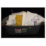 Tin Full of Linens