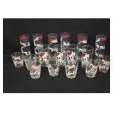 Libby Hunting  Fox & Hound Glasses