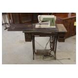 Antique Singer Treadle Sewing Machine