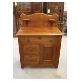 Antique Walnut Washstand