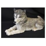 Composite Dog Statue