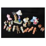 Bisque Dolls, Figurines & Salt & Peppers