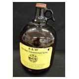 A&W Root Beer Syrup Gallon Bottle