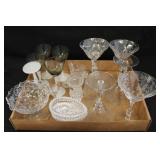 Etched Stemware & Pressed Glass