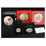 P. Buckley Moss Ornaments & Porcelain Pins