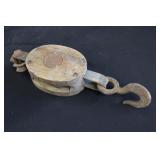 Vintage Wood Pulley