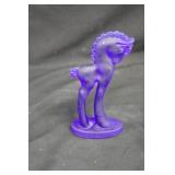 5.5" Mosser Slag Glass Trojan Pony