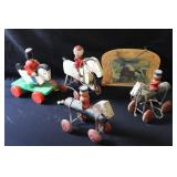 Wood Pull Toys & Hanging Towel Rack