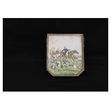 Equestrian Fox Hunting Scene Vanity Shaving Kit