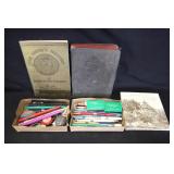 Advertising Pens & Pencils, Books & Trivet