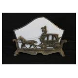 Cast Iron Coachman Console Lamp
