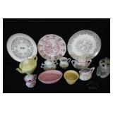 Calendar Plates, Hand painted Dishes & Glassware