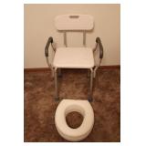 Shower Chair & Toilet Seat Riser