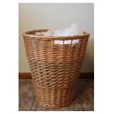 Wicker Waste Basket