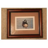 Signed George Gaudette  Canadian Goose  Photograph