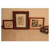 Fish Prints & Bookends