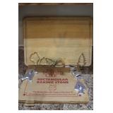 Cutting Board & Pampered Chef Baking Stone