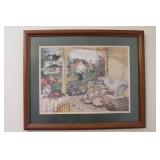 22" x 18" Cross Stich Picture