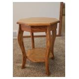 Oak End Table
