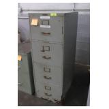 Remington Rand 4 Drawer File Cabinet