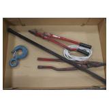 Band Cutters, Pry Bar, & Large Chain Hook