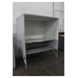 Cubicle Type Lighted Desk/Work Bench