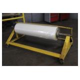 48" Roll of Protective Film Barrier & Cart
