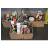 Assorted Paints & Lubes
