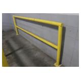 42"  x 120" Yellow Safety Guardrail