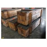 18" x 80" x 18"  Wood Crates