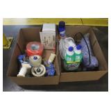 Cleaning Supplies, Packing Tape Dispensers, Etc.