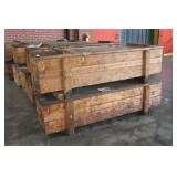 18" x 80" x 18"  Wood Crates