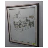 Nauvoo Mormon Temple Print by R. Schmid