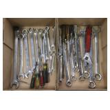 Assorted Wrenches & Tools