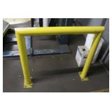 41" x 42" Yellow Industrial Safety Guardrail