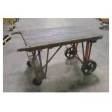 Vintage Industrial Factory Cart