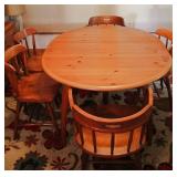 Sculptured Pine Table
