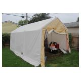 112" x 205" x 106" Portable Outdoor Canopy
