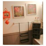 Pictures, Hanging Mirror, Shower Caddy, Etc.