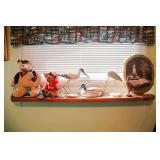 Porcelain & Wood Figurines & Plush Bears