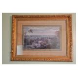Matted & Framed Landscape Picture