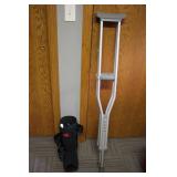 Crutches & Boot
