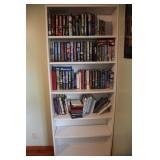Pressed Wood Bookshelf w/Books
