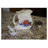 Universal Potteries Calico Fruit Refrigerator Pitc