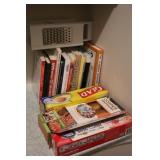 Cookbooks, Copper Baking Mats, & Grater