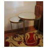 Mirror Top Nesting Tables