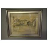 Framed Signed Print by Charles H. Overly